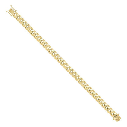 925 Silver Hollow Miami Cuban Chain 9mm