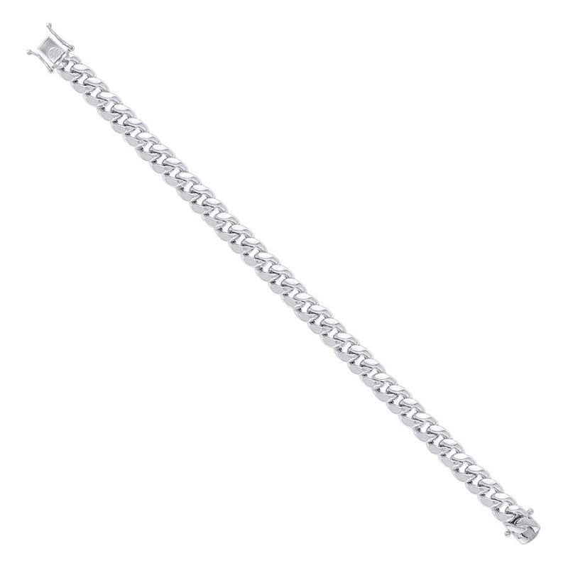925 Silver Hollow Miami Cuban Chain 9mm