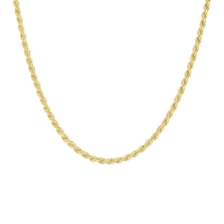 925 Silver Hollow Rope Chain 3.5mm