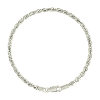 925 Silver Hollow Rope Chain 3.5mm
