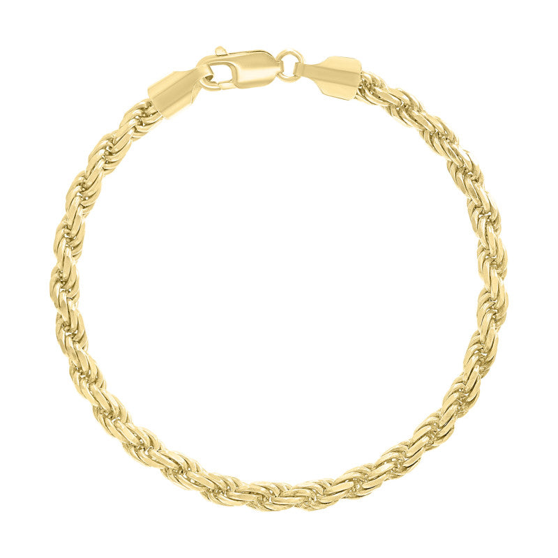 925 Silver Hollow Rope Chain 4.8mm