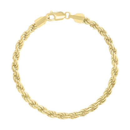 925 Silver Hollow Rope Chain 4.8mm
