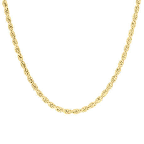 925 Silver Hollow Rope Chain 4.8mm