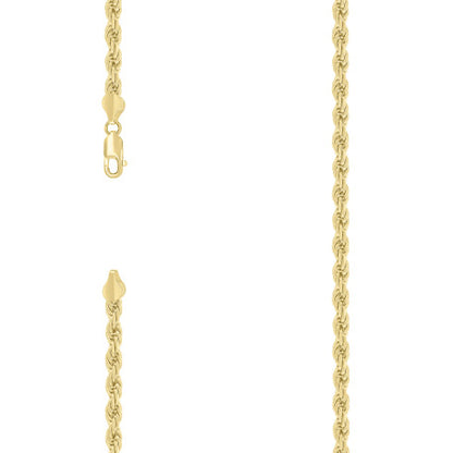 925 Silver Hollow Rope Chain 4.8mm