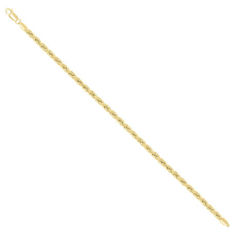 925 Silver Hollow Rope Chain 4mm