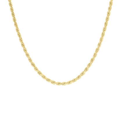 925 Silver Hollow Rope Chain 4mm