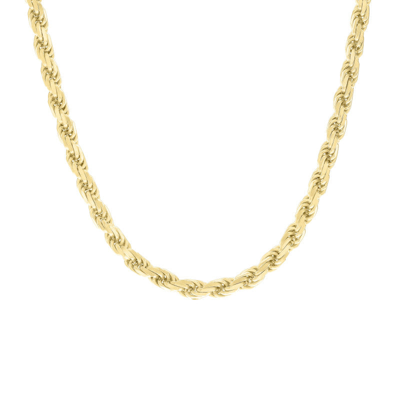 925 Silver Hollow Rope Chain 5.3mm