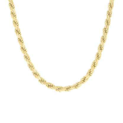 925 Silver Hollow Rope Chain 5.3mm