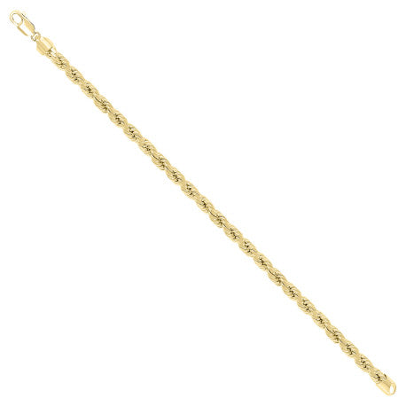 925 Silver Hollow Rope Chain 5.3mm