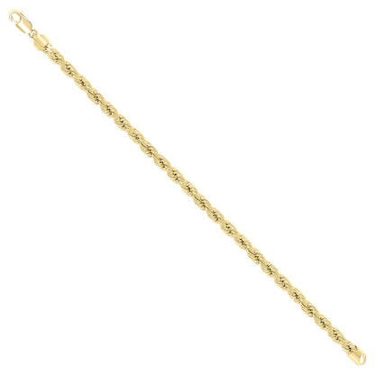 925 Silver Hollow Rope Chain 5.3mm
