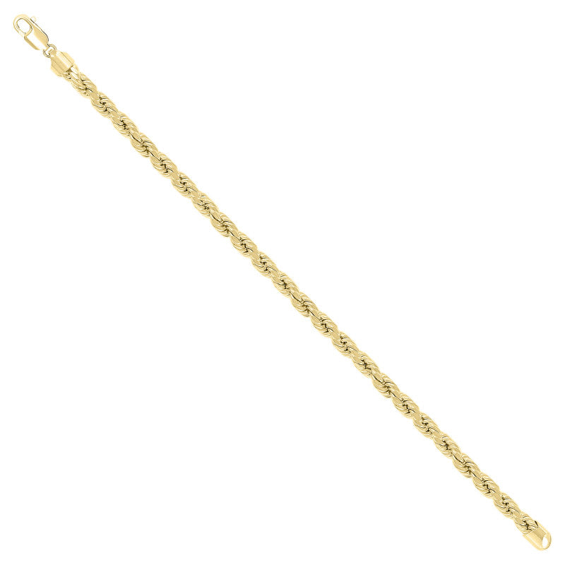 925 Silver Hollow Rope Chain 5.3mm