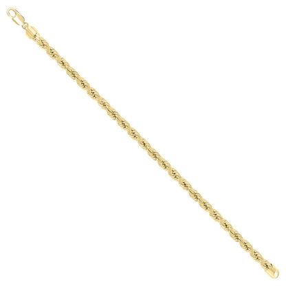 925 Silver Hollow Rope Chain 5.3mm