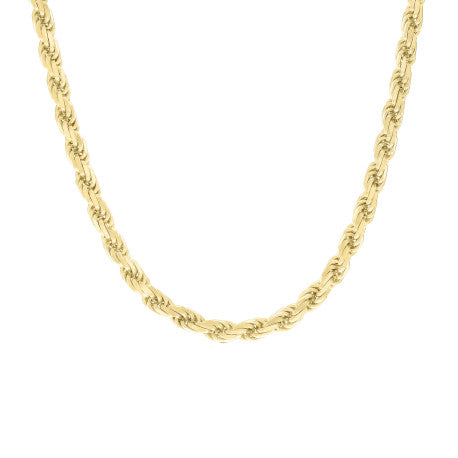 925 Silver Hollow Rope Chain 5.3mm