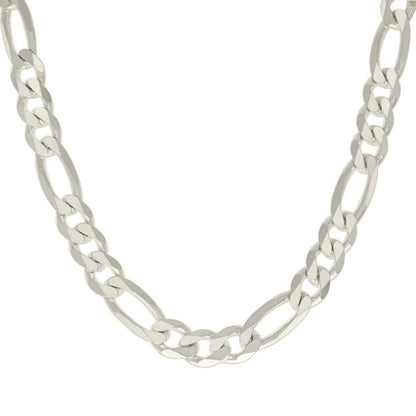 925 Silver Solid Classic Figaro 11.0mm
