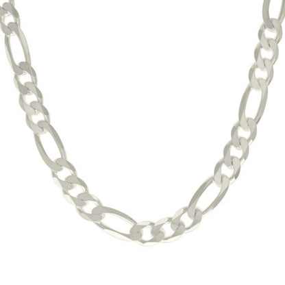 925 Silver Solid Classic Figaro 13.0mm