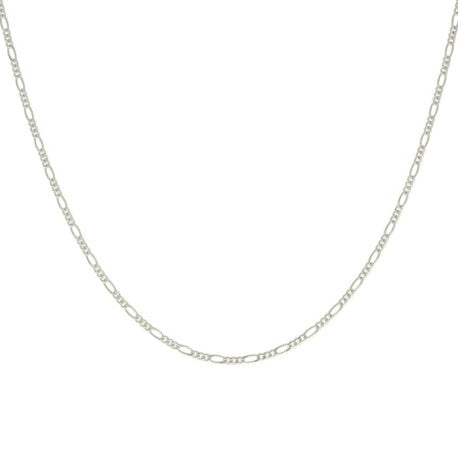 925 Silver Solid Classic Figaro 2.0mm
