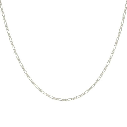925 Silver Solid Classic Figaro 2.0mm