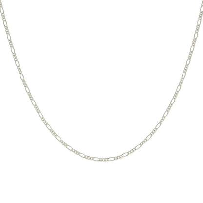 925 Silver Solid Classic Figaro 2.0mm