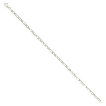 925 Silver Solid Classic Figaro 3.0mm