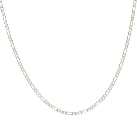 925 Silver Solid Classic Figaro 3.0mm