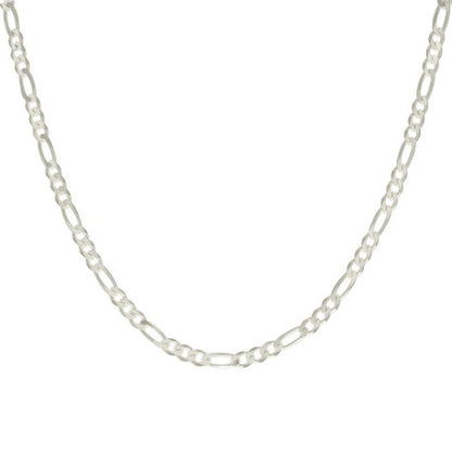 925 Silver Solid Classic Figaro 5.0mm