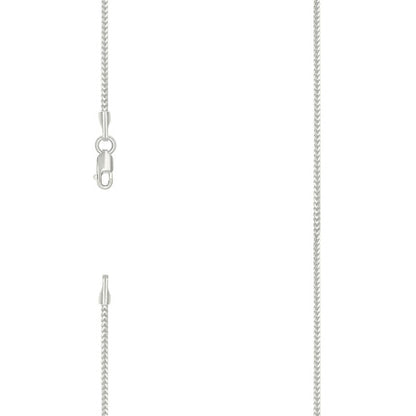 925 Silver Solid Franco Chain 040 1mm