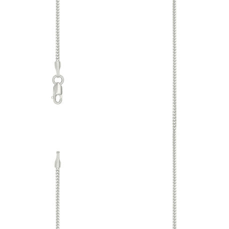 925 Silver Solid Franco Chain 040 1mm