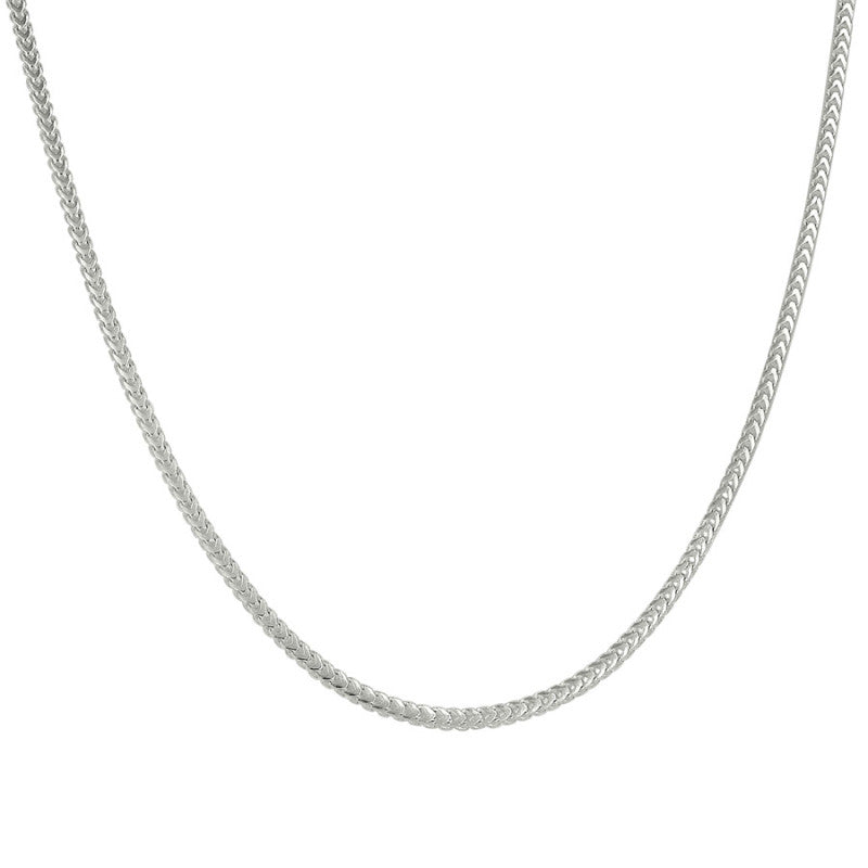 925 Silver Solid Franco Chain 040 1mm