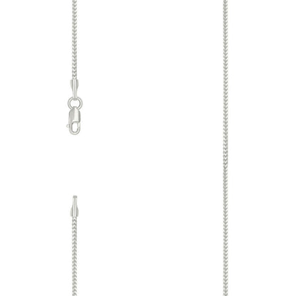 925 Silver Solid Franco Chain 040 1mm