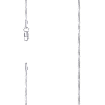 925 Silver Solid Franco Chain 0.5mm