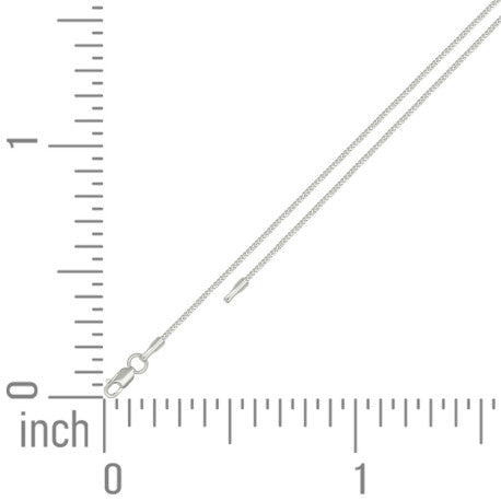 925 Silver Solid Franco Chain 0.5mm