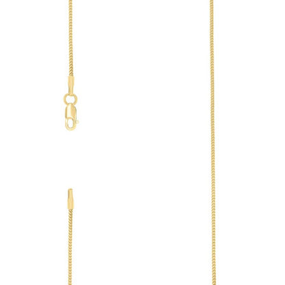 925 Silver Solid Franco Chain 0.5mm