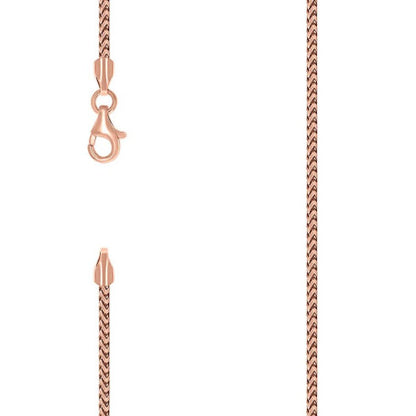 925 Silver Solid Franco Chain 1.5mm