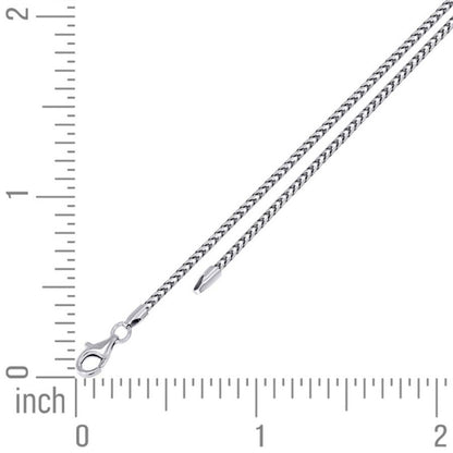 925 Silver Solid Franco Chain 1.5mm