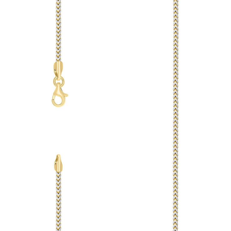 925 Silver Solid Franco Chain 1.5mm
