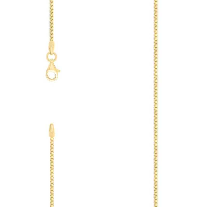 925 Silver Solid Franco Chain 1.5mm
