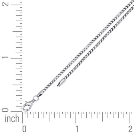 925 Silver Solid Franco Chain 1.5mm