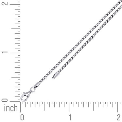 925 Silver Solid Franco Chain 1.5mm