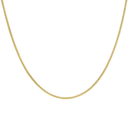 925 Silver Solid Franco Chain 1mm