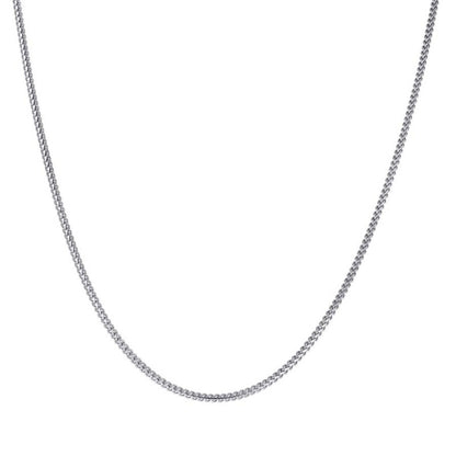 925 Silver Solid Franco Chain 1mm