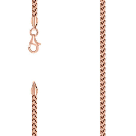 925 Silver Solid Franco Chain 2.5mm
