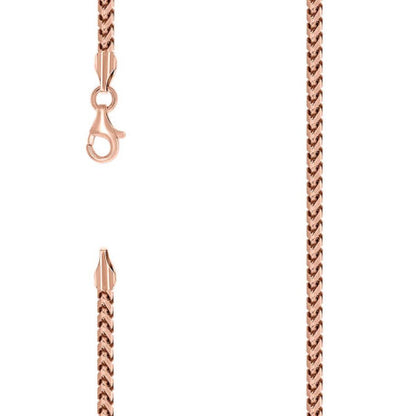 925 Silver Solid Franco Chain 2.5mm
