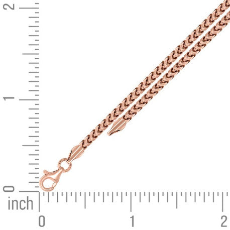 925 Silver Solid Franco Chain 2.5mm