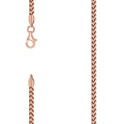 925 Silver Solid Franco Chain 2.5mm