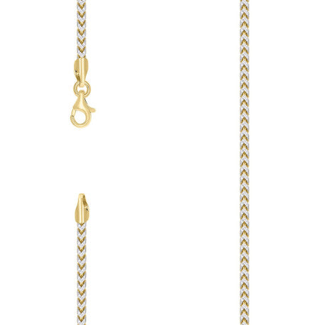 925 Silver Solid Franco Chain 2.5mm