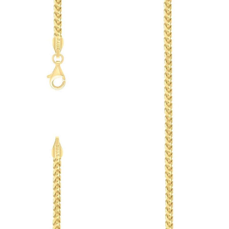 925 Silver Solid Franco Chain 2.5mm