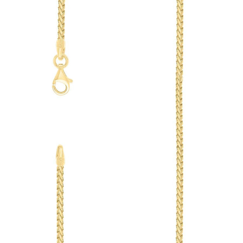925 Silver Solid Franco Chain 2mm