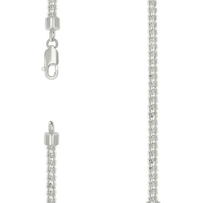 925 Silver Solid Franco Chain 3.7mm