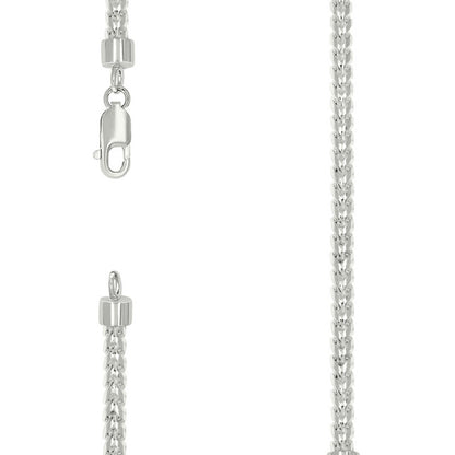 925 Silver Solid Franco Chain 3.7mm