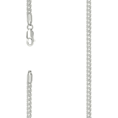 925 Silver Solid Franco Chain 3mm